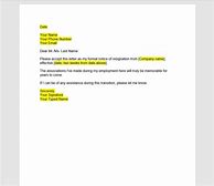 Image result for Work Notice Template