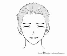 Image result for Anime Man Smiling