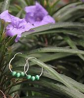 Image result for Beaded Loop Earrings