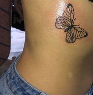 Image result for Simple Butterfly Rib Tattoos