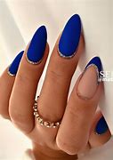 Image result for Blue Dip Nail Designs