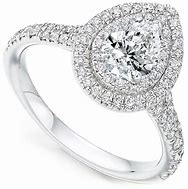 Image result for Ultra Thin Pear-Shaped Engagement Ring