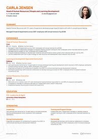 Image result for HR Manager CV Examples