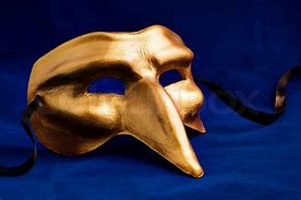 Image result for Gold Mask with Strings