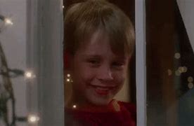 Image result for Home Alone Sledding GIF