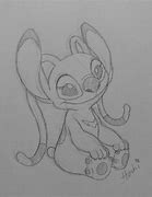 Image result for Stitch and Angel Drawing