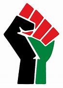 Image result for Black Power Fist Art