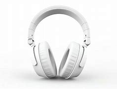 Image result for Black White Headphones Wired Microphone