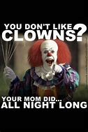 Image result for Clown Birthday Meme