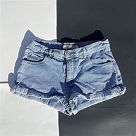 Image result for Blue Denim Shorts