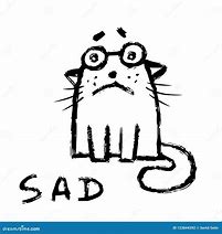 Image result for Animated Sad Cat