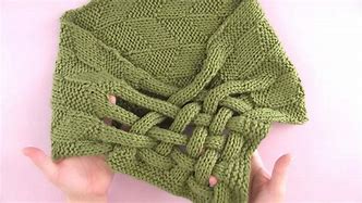 Image result for Celtic Knot Knit Beret Pattern