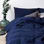 Image result for Navy Blue Linen Cover Cough