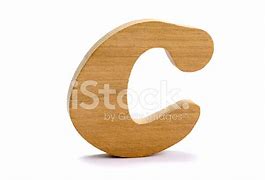 Image result for Wooden Letter C