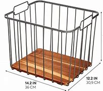 Image result for Wire Baskets for Pantry