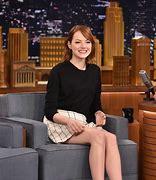 Image result for Emma Stone Jimmy Fallon