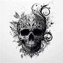 Image result for Rhino Beetle Skull Tattoo Stencil