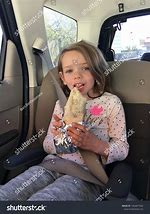 Image result for Picture of Girl Eat a Delicious Burrito