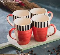 Image result for Red Coffee Mugs