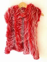 Image result for Red Fur Scarf