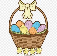 Image result for Floppy-Eared Bunny in a Basket Clip Art