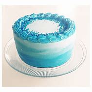 Image result for Ombre Blue Elsa Cake