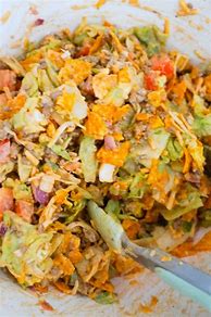 Image result for Cold Doritos Taco Salad