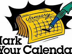 Image result for Mark Your Calendar Clip Art Images