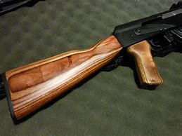 Image result for Wood AK with Flashlight