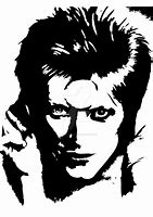 Image result for David Bowie Stencil