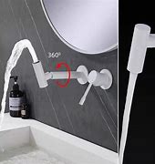 Image result for Vescil Sink with Wall Faucet