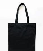 Image result for Plain Black Fabric Bag