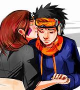 Image result for Obito and Rin Kiss