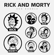 Image result for Rick and Morty Characters SVG