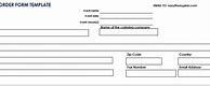 Image result for Catering Order Form Template