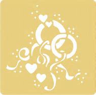 Image result for Wedding Glass Etching Stencils