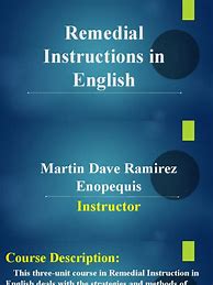 Image result for Remedial Instruction