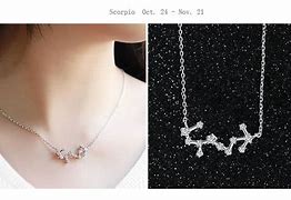 Image result for Scorpio Constellation Necklace