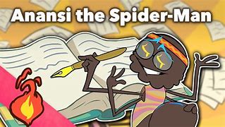 Image result for Anansi The Lazy Spider Cartoon