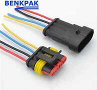 Image result for 4 Pin Wire Connector Plugs