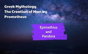 Image result for Epimetheus and Pandora