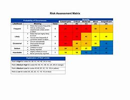 Image result for Risk Assessment Policy Template