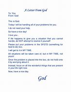 Image result for Letter From God to Woman