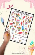 Image result for Ice Cream Spanish Activity Counting