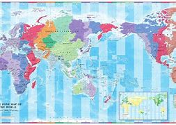 Image result for Pacific Time Zone Map