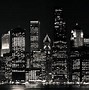 Image result for Black and White City Lights