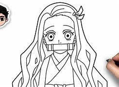 Image result for Nezuko Easy Drawling