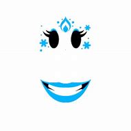 Image result for Snow Queen Face Roblox