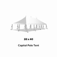 Image result for 20X20 Pole Tent