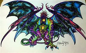 Image result for Cosmic Dragon Art